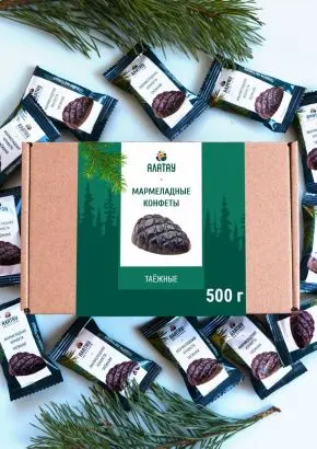 Мармелад сосновый "Таежный", 500 г