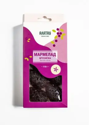 Мармелад ягодный Брусничка, 110 г