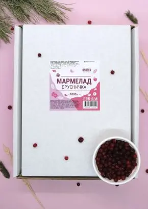 Мармелад ягодный Брусничка, 1кг