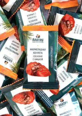 Мармелад с сосновой шишкой, 250 гр