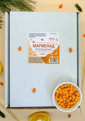 Мармелад фруктовый Апельсиновый, 1 кг
