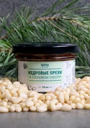 Кедровый орех в Сосновом сиропе, 100 мл