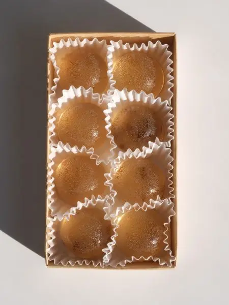 Мармелад цветочный Лаванда в крафтовой упаковке 100 г